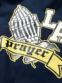 Men's Long Sleeve Casual College Style Patch Button Baseball Jacket, Fall Men Graphic Varsity Jacket, Christmas,Valentine's Day Gift