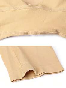 High Waist Seamless Tummy Control Body Shaper Shorts For Women Plus Size 3D Slim Fit Butt Lifting Underwear Soft Breathable Fabric Ideal For Postpartum Recovery Daily Life And Workout - Apricot - View 10