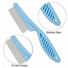 Juego de aseo para mascotas, incluye juego de cepillos de baño, toalla, guantes de baño, cepillo quitapelo, champú y acondicionador para mascotas, herramientas de limpieza dental para mascotas - Multicolor - Ver 6