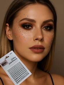 Tesouro direto Import Glitter & Facial Gems - 白色 - 查看 1