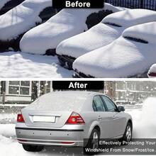 汽车后窗防雪罩，防雪防冰挡风玻璃保护罩，防水挡风玻璃雪罩，冬季汽车必备配件（140厘米*80厘米） - 特斯拉專用 - 查看 9