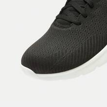 Skechers Zapatillas de running ligeras y versátiles para hombre GO RUN 400 - Blanco y negro - Ver 11