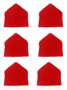 1 pieza/2 piezas/4 piezas Fundas decorativas navideñas para silla, fundas traseras de silla con estampado de tela no tejida de Papá Noel, decoración para fiestas festivas, decoración navideña de cocina, Halloween, decoración de Halloween