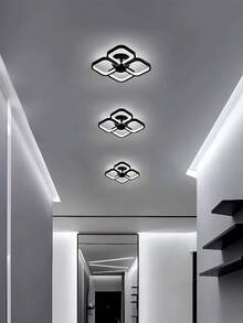 Lámpara De Techo Moderna Lámpara De Pared Decorativas Araña Moderna Lámpara De Techo Lámpara De Pared Para Baño - Negro - Ver 7