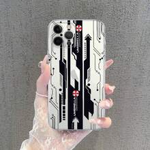 Custodia per telefono con motivo da gioco compatibile con 17, 16, 15, 8, 7, 6, 6S Plus, X, SE, XR, XS, 14, 11, 12, 13 Mini, Pro e Pro Max