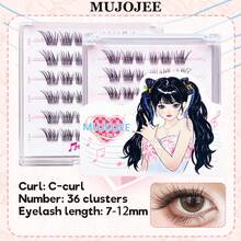 7-Piece Girl Group Series Eyelash Set Multiple Styles Of Lashes, Including C-Curl Lash Strips Mix-And-Match Options With Natural, Voluminous Lashes Ranging From 7-13mm Fine Lash Strip Set Perfect For At-Home DIY Use Beginner-Friendly - C - Xem 11