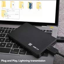 4TB 2TB Ultra-Fast Portable External HDD, High-Capacity High-Speed External Hard Drive,For Computer,Dash Cams,Portable 4TB 2TB External Hard Disk, Sleek Design, Reliable Storage, Ideal For Students, And Professionals (USB 3.0) - 4TB - 查看 3