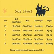 无毛猫背心，透气亲肤保暖，心形宠物服装，适合斯芬克斯猫 - 黃色 - 查看 2