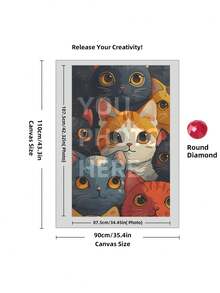 Anpassade diamantmålningsset för vuxna, med personliga namndiamantmålningar, specialdesignade diamantmålningar och exklusiva mönster. Anpassade 5D DIY-diamantmålningsset. - Multifärgad - Visa 73