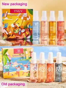 40ml Brasilianische Strandkollektion Sprühnebel mit Geschenkbox, limitierte Auflage Aromatherapie Raumspray, Janeiro mehrstufiger erhöhter Zustand der Glückseligkeit langanhaltender natürlicher Duft, der elegante solarinspirierte blumig-fruchtig-zitrus-kokosnuss-vanille-holz-aquatisch-ozean-sand-Aromen freisetzt