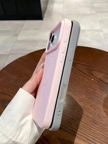 奢华防震磨砂软TPU磁吸手机壳，兼容 Air 17 16 15 14 13 12 11Pro Max，支持磁吸无线充电 - 白色 - 查看 6