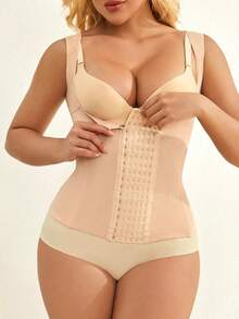 Women's Tight Fitting Enhancing Shaping Bra, Breathable Front Closure Adjustable Tight Fitting Top