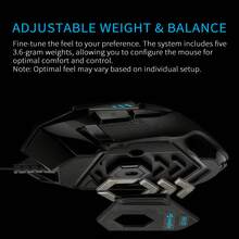 Logitech G502 HERO Wired Mouse HERO 25K Sensor + 11 Programming Keys 5 Sets Of Weights Custom LIGHTSYNC Light Synchronization /CS2 Gun Suppression Artifact