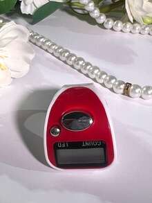 Nuovo contatore elettronico portatile, display LED ad anello elastico, mini contatore manuale, contatore per uso quotidiano di carte e imballaggi