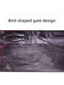 80 X 200 Cm Magnetic Screen Door, High Strength Mesh, Strong Magnets And Full Frame Hook And Loop, Self-Closing Curtain, No Drilling Required, Easy Installation, Black