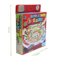 Juego de Mesa Laberinto Circular Giratorio Habilidad y Destreza con Canicas - Multicolor - Ver 10