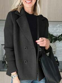 Women Coats - Black - View 2
