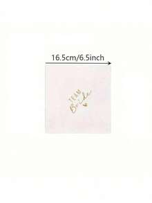 20 chiếc/40 chiếc/60 chiếc/bộ, Khăn ăn TeamBride dùng để trang trí đám cưới, Khăn ăn trang trí tiệc độc thân "Cô dâu sắp đến" Khăn ăn tối cho tiệc chia tay cuộc sống độc thân, tiệc độc thân và lễ đính hôn - Chữ B màu trắng vàng - Xem 5