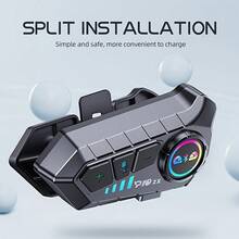 Wireless 12-In-1 Multi-Device Handheld Gaming Headphones With Spatial Audio Hi-Fi Sound, 50H Ultra-Long Battery, LED Display, -C & Design For Esports, Sports, Commuting - Compatible With Smartphones, Tablets, Laptops, Smart TVs, Projectors, Cars - Ideal For Motorcycle & Use (No Charger Included) - Ideal For Anime, Movies, Gaming, Calls, Podcasts - 黑色 - 查看 1