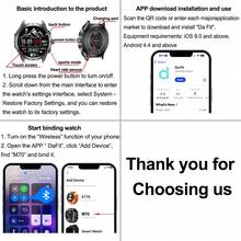 GUHUAVMI Smart Watch M70, Men's GPS Sports Watch, Dual-Band Multi-Satellite Positioning, 1.75inch 466*466 HD AMOLED Screen, 850mAh Long Battery Life, Alloy Body, With Bluetooth Call, Voice Assistant, Strong LED Flashlight, GPS Tracking, Compass, Altitude, Barometer, 100+Sports Mode, Fitness Tracker Watch, IP68 Waterproof Watch, Smartwatch For Men, Smartwatch For Women, Best Gifts
