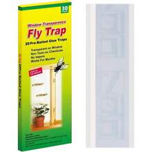Window Fly Traps 30 Pack Sticky Fly Traps For Indoors Fly Catchers For Inside Home Waterproof And  Adhesive Sticky Paper Trap For Mosquitos Bugs Housefy Fruit Fly Flying Gnats - 黃色 - 查看 2