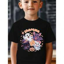 Camisetas para meninos - Preto - Ver 1