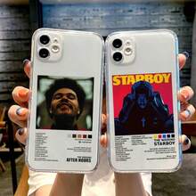 Minimalist Poster Phone Case Covercompatible with  11 13 12 14 15 Pro MAX XS X XR SE 8 7 Plus Fashion Transparent Cover Fundas,Covercompatible with  17 Hülle, 17 pro Hülle, 17 promax Hülle