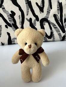 10个可爱小泰迪熊毛绒玩具，柔软填充泰迪熊，关节可动，婚礼花束礼物，毛绒娃娃，儿童生日装饰礼物，婚礼节日礼物，卧室装饰袋 - 彩色 - 查看 4