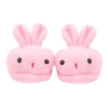 1 Pair Cute Animal Shaped Plush Shoes For 18 Inch Dolls, Pig, Tiger, Rabbit Design Doll Shoes, Stuffed Doll Accessories, Doll Doll Parts, Halloween, Christmas Gift, Baby, Girl, Boy Toys, Christmas Stocking Stuffers, Holiday Party Decor, Collectibles