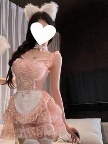 Cosplay Clothing - Hồng - Xem 4