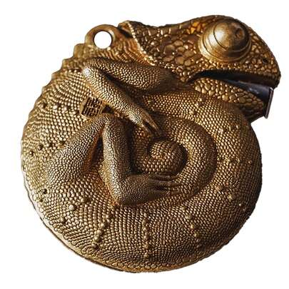 (Virtual Warehouse) Color-Changing Tape Measure Portable Small Steel Ruler Pendant Measurement Tool Precision Three-Dimensional Steel Ruler