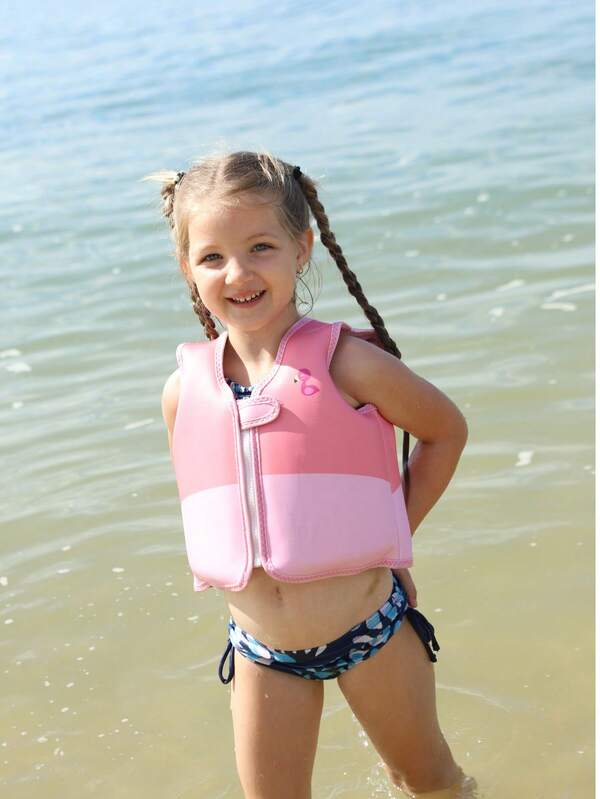Comfortable & Snug Children's Swimming Vest, Kids' Swimming Training Buoyancy Vest - Helps Children Gain Confidence In Water, Enjoy The Cool Summer