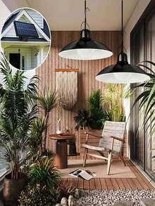 1PC Outdoor Solar Camping Lantern (Dual/Single Head Optional) - Wireless Detachable Solar Lamp, 3 Cool White Lighting Modes, 18650 Large-Capacity Battery, Sturdy Waterproof Plastic Shell, Rechargeable Solar Light For Car, Porch, Warehouse, Home, Festive Decor For Christmas, Halloween, Easter