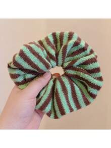 Fashionable Autumn And Winter Knitted Laid-Back Style Hair Ties, Bun Hair, Leather Band Hair Ties ,Ponytail Holders ,Hair Elastics ,Hair Rubber Bands ,Scrunchies ,Hair Rope