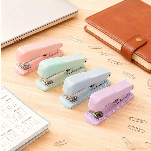 Mini-Hefter ist ein Muss für Schüler Federmäppchen. Er ist leichtlanganhaltendig und für den Büro- und Heimgebrauch geeignet.