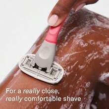 Flamingo Razors For Women 1 Razor Flamingo Pink Handle And 1 Razor Blade Refill1010 - như hình ảnh - Xem 3