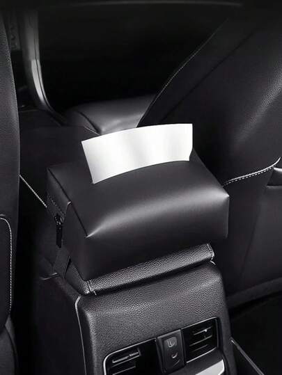 กล่องทิชชู่หนังแท้ในรถยนต์อเนกประสงค์, กล่องทิชชู่ในรถยนต์อเนกประสงค์, ที่ใส่ทิชชู่วางแขนในรถยนต์สร้างสรรค์, ที่ใส่ทิชชู่แบบติดตั้งที่เบาะหลัง, กระเป๋าลิ้นชักที่วางแขนกล่องทิชชู่ในรถยนต์, ที่ใส่ทิชชู่แขวนหลังเบาะรถยนต์, กระเป๋าใส่ทิชชู่บังแดด, อุปกรณ์จัดเก็บภายในรถยนต์, ดีไซน์ทิชชู่แบบมีซิป, ของขวัญสร้างสรรค์, เรียบง่าย & หรูหรา, จัดเก็บสะดวก
