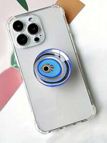 Devil's Eye Creative Mobile Phone Bracket Evil Eye Personalized Desktop Support Portable Paste Slouchy Desktop Support. - Multicolor - View 10