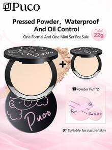 PUCO 粉饼，防水控油，日常使用 - 01 Natural - 查看 11
