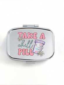 Quadratische Pillendose mit Krankenschwester-Muster, tragbare Pillen-Aufbewahrungsfächer, Mini-Metallaufbewahrungsbox, tragbare Schmuck- und Pillendose, personalisiertes kreatives Geschenk, Schleife, Krankenschwester-Hut, Medizinflaschenmuster, geeignet für Reisen, Outdoor-Aktivitäten, Taschen, Taschen, verwendbar als Hochzeitsgeschenk, Geschenk und Empfangsdekoration, einzigartig gestaltete dekorative Reiseaufbewahrungsbox, Muttertagsgeschenke, Geschenke für Freunde, Krankenschwester-Geschenk - Verschiedenfarbig - Übersicht 16