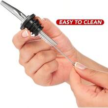 15 piezas Vertedores de Botellas Vino, Vertedores de botellas de licor de acero inoxidable para alcohol, Accesorios de bar, Dispensador de vertido - inicial - Ver 4