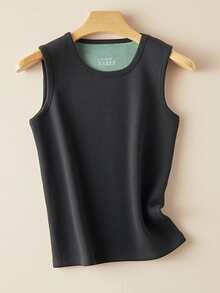 新款男士保暖抓绒背心，保暖打底衫，秋冬季叠穿上衣