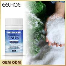 Artificial Snow Scenery Backdrop, Window Display Decor, Winter Christmas Holiday Atmosphere, Indoor Photography Fake Snow - Multicolor - View 2