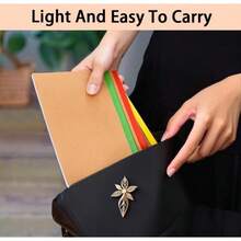 5 Packs Lined Kraft Notebooks Lined, Notebooks, Kraft Soft Cover Composition Notebook Bulk, Classroom Notepad, Bulk Journals Women, Ruled Subject Notebooks, Travel Diary, Journals Memo, Thickened Paper 30 Sheets 60 Pages Students, Office, School Supplies - 10 多色 - 查看 5