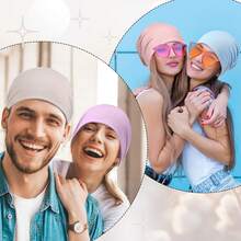 Gorros holgados unisex para hombres y mujeres, gorros de verano ligeros, holgados, suaves, ideales para quimioterapia y dormir