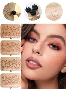 1 Peça Caneta Carimbo de Sardas com Aparência Natural, À Prova d'Água, Secagem Rápida, à Prova de Borrões para Mulheres