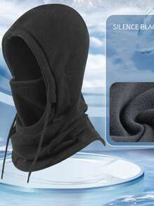Outdoor Fleece Hat, Cycling Neck Gaiter, Windproof Balaclava, Motorcycle Face Mask, Neck Warmer - All-In-One Warm And Windproof Gear