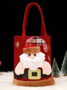 Christmas Gift Bag, Candy, Apple Bag, Christmas Gift Preferred - Multicolor - View 10