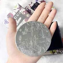 Gucci Luxury Folding Mirror - Silver Plated Cosmetic Tool, Compact & Portable, Perfect Holiday Gift - Silver - View 5