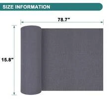 1 alfombrilla autoadhesiva para rascar gatos de 200 x 40 cm con textura de alfombra para proteger la pared, el sofá y los muebles. Protector antiarañazos reutilizable para gatos, protector decorativo para garras de gato, color gris claro. - Gris Claro - Ver 10